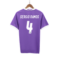 SERGIO RAMOS #4 Retro Real Madrid Extérieur Maillot 2016/17