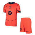 Barcelone Third Maillot Kit 2025/26 Orange