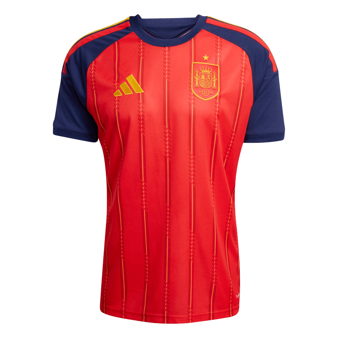 Espagne Domicile Maillot Coupe du Monde 2026 Rouge Grande Taille