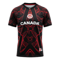Canada Gardien Maillot - Coupe du Monde 2026 Rouge&Noir Grande Taille