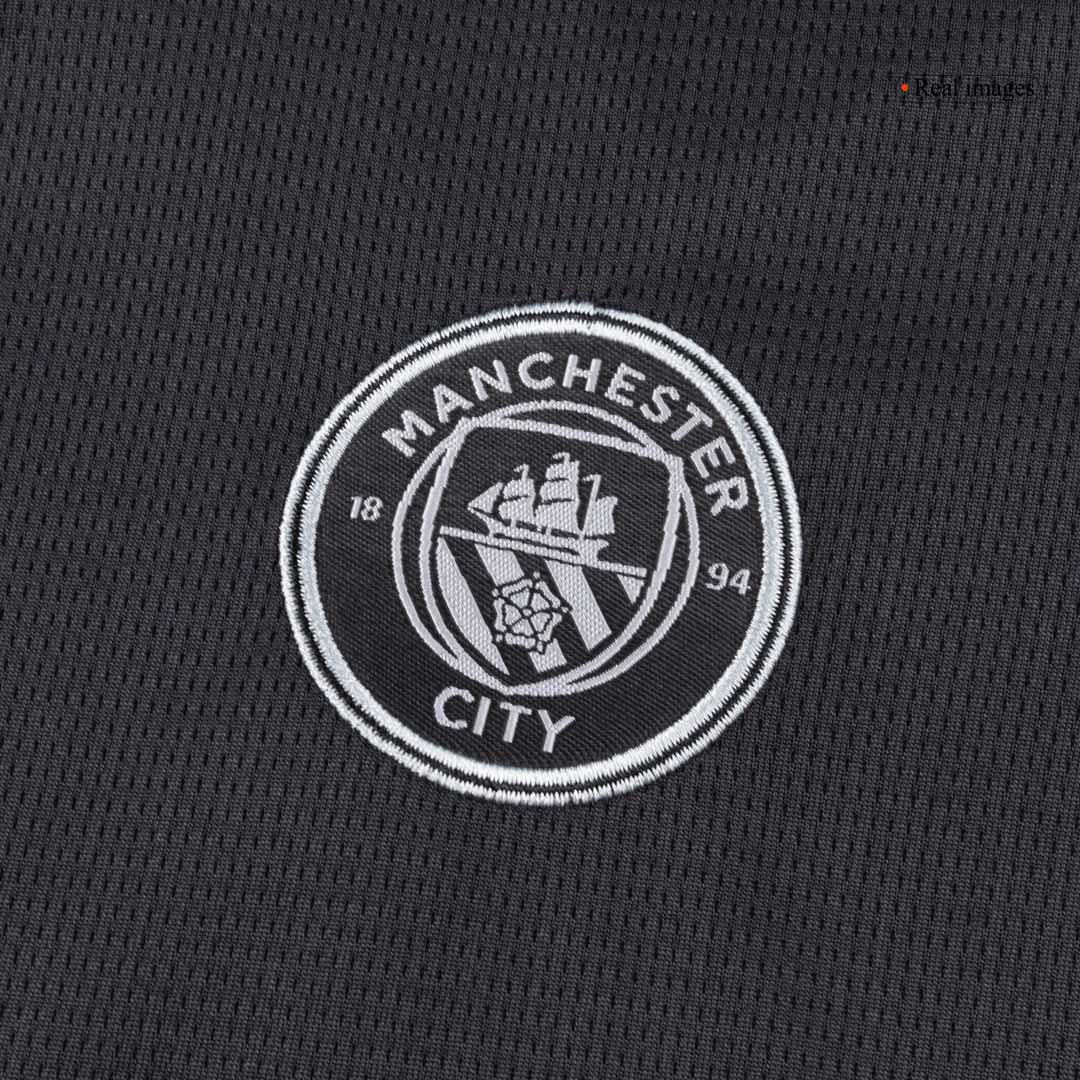Vente Flash Manchester City Extérieur Maillot Kit 2025/26 Enfant Noir