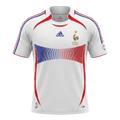 Retro France Extérieur Maillot 2006 Blanc
