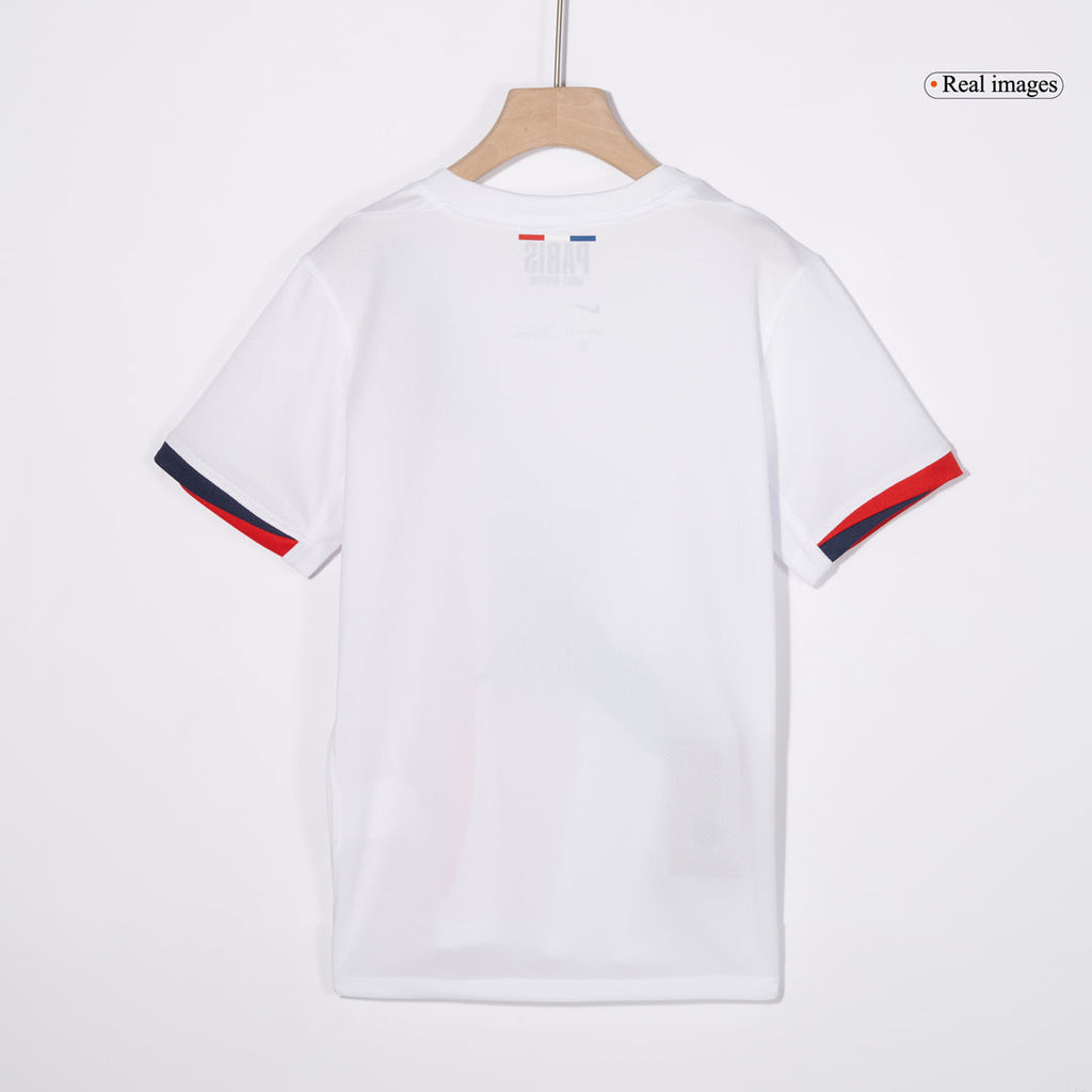 Extérieur Maillot Kit 2025/26 Enfant Blanc