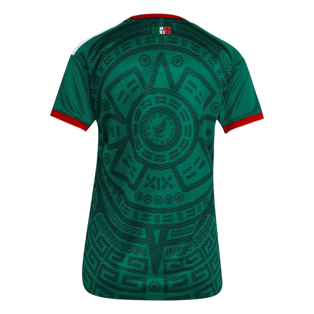 Femme Mexique Domicile Maillot - Coupe du Monde 2026 Vert