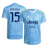 KALULU #15 Juventus Extérieur Maillot 2025/26 Bleu Authentique