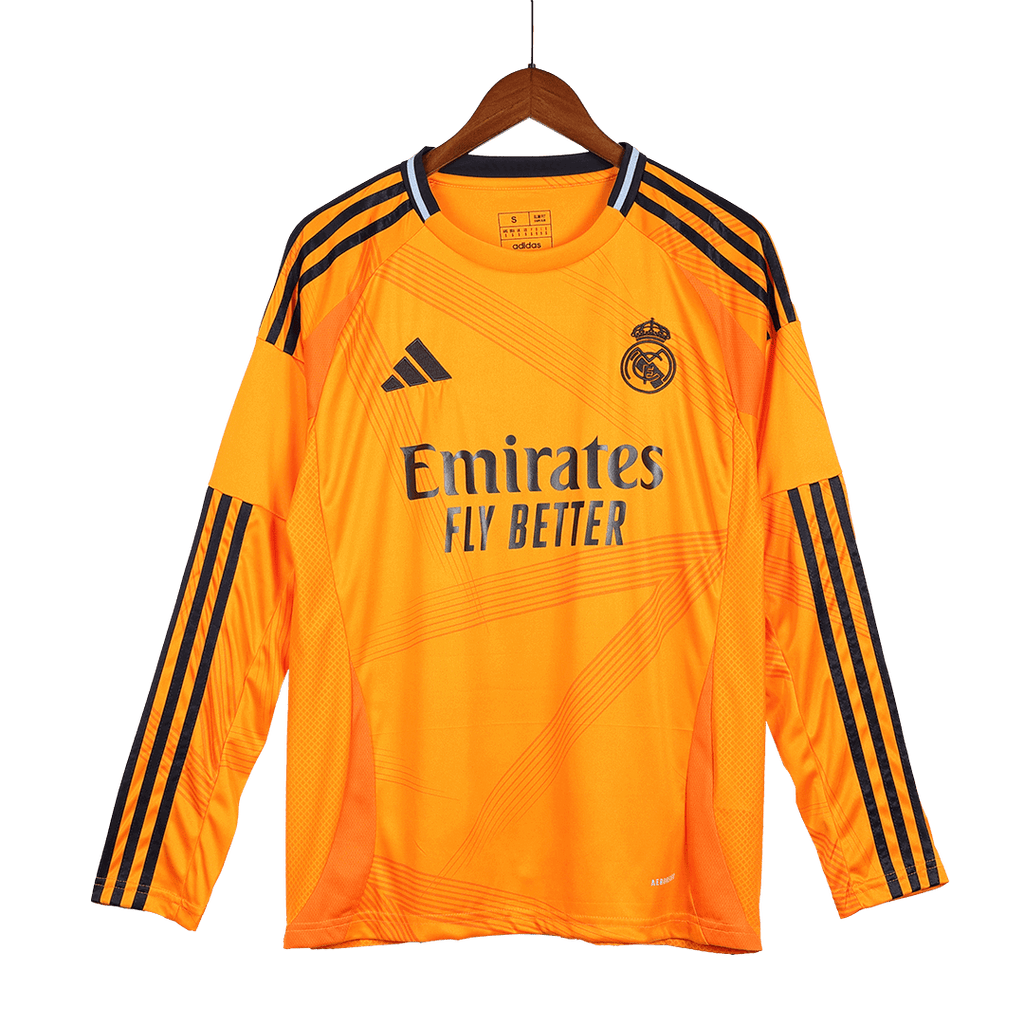 Real Madrid Extérieur Maillot Manches Longues 2024/25