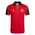 Retro Espagne Domicile Maillot 2000 Rouge