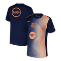 Barcelone Pre-Match Maillot 2025/26 Orange&Black Grande Taille