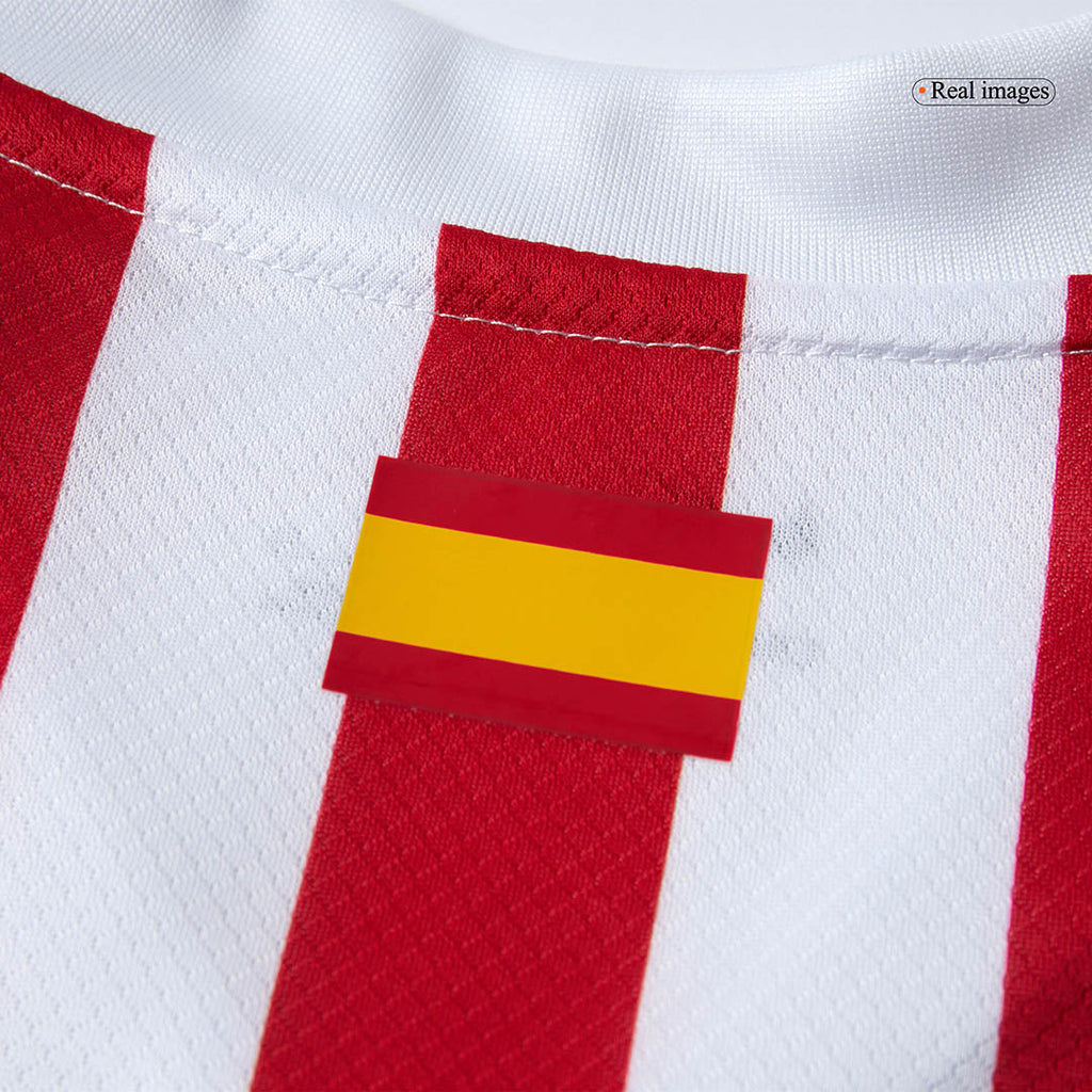 Atlético Domicile Maillot Kit 2025/26 Junior Red&White