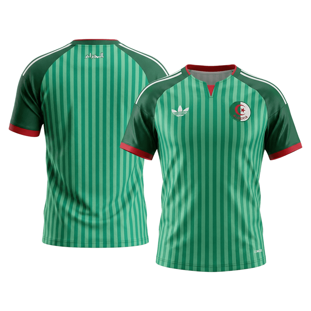 Algérie Extérieur Maillot - Coupe du Monde 2026 Vert Grande Taille