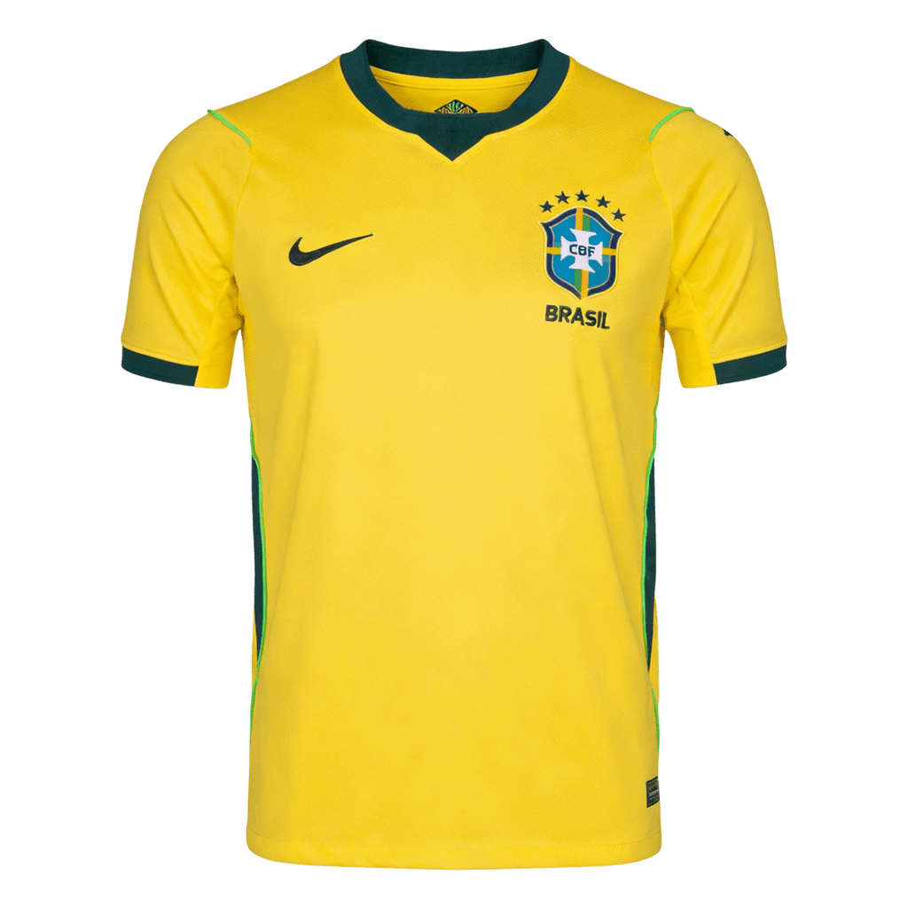 Brésil Domicile Maillot Kit - Coupe du Monde 2026 Jaune