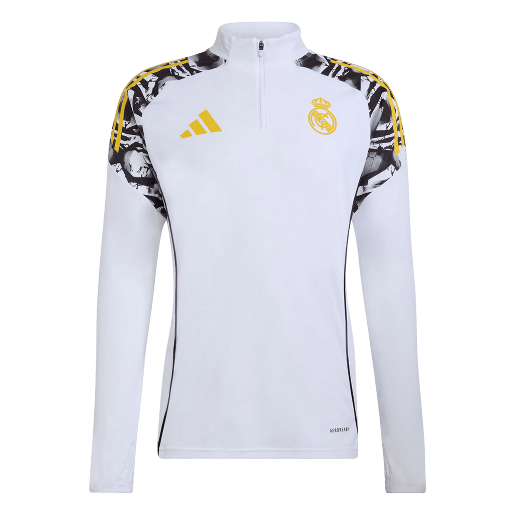 Real Madrid Sweatshirt Kit 2025/26 Enfant Blanc