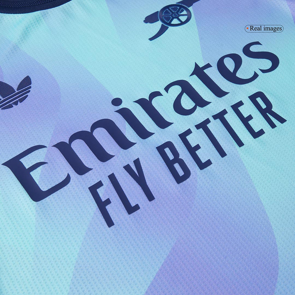 Arsenal Third Maillot 2024/25 Authentique Grande Taille