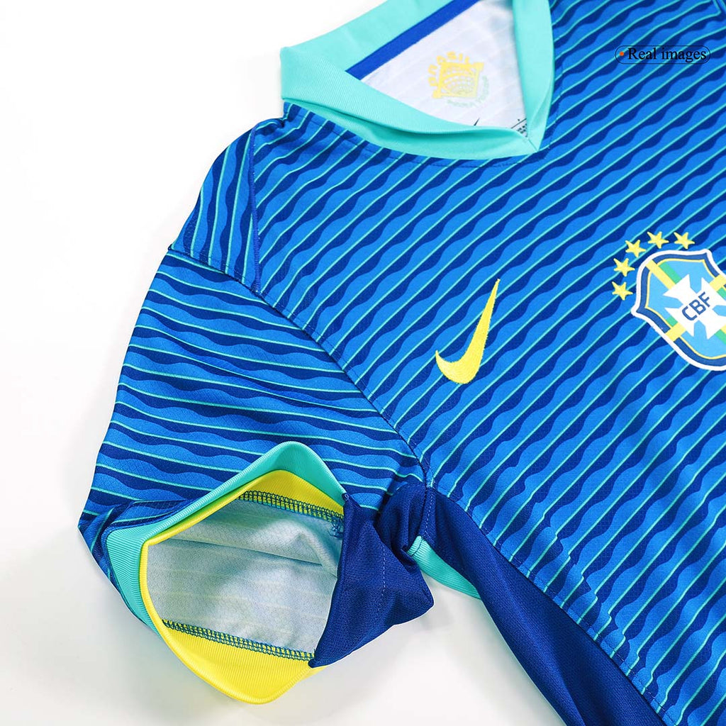 NEYMAR JR #10 Brésil Extérieur Maillot 2024