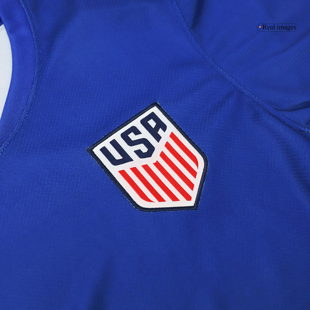 REYNA #7 États-Unis Extérieur Maillot 2024 Bleu