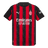 AC Milan Domicile Maillot 2025/26 Red&Black Authentique Grande Taille