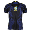 Brésil Extérieur Maillot - Coupe du Monde 2026 Bleu marine Joueur