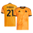DYBALA #21 Roma Extérieur Maillot 2025/26 Orange