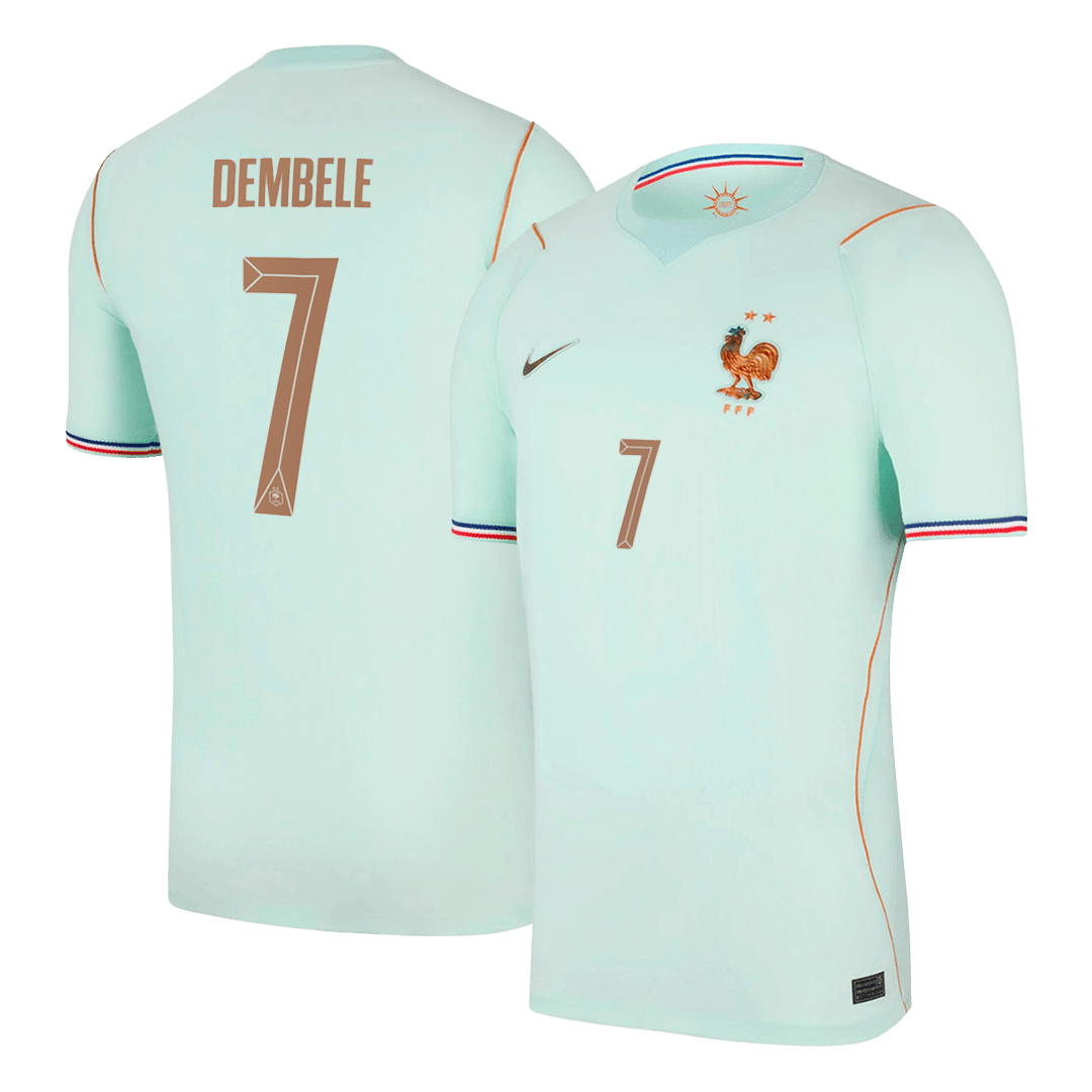 DEMBELE #7 France Extérieur Maillot - Coupe du Monde 2026 Bleu