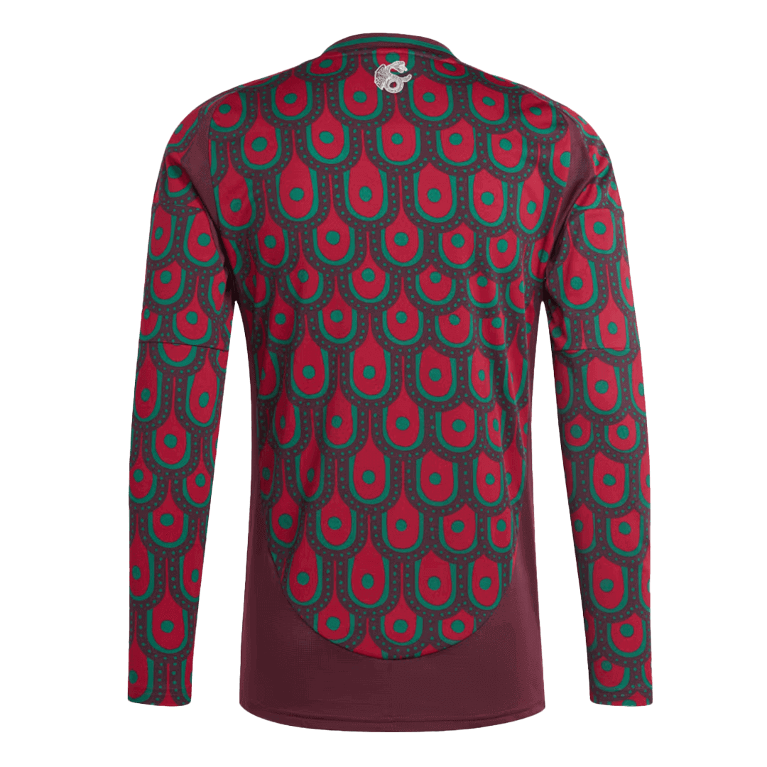 Mexique Domicile Maillot Manches Longues 2024