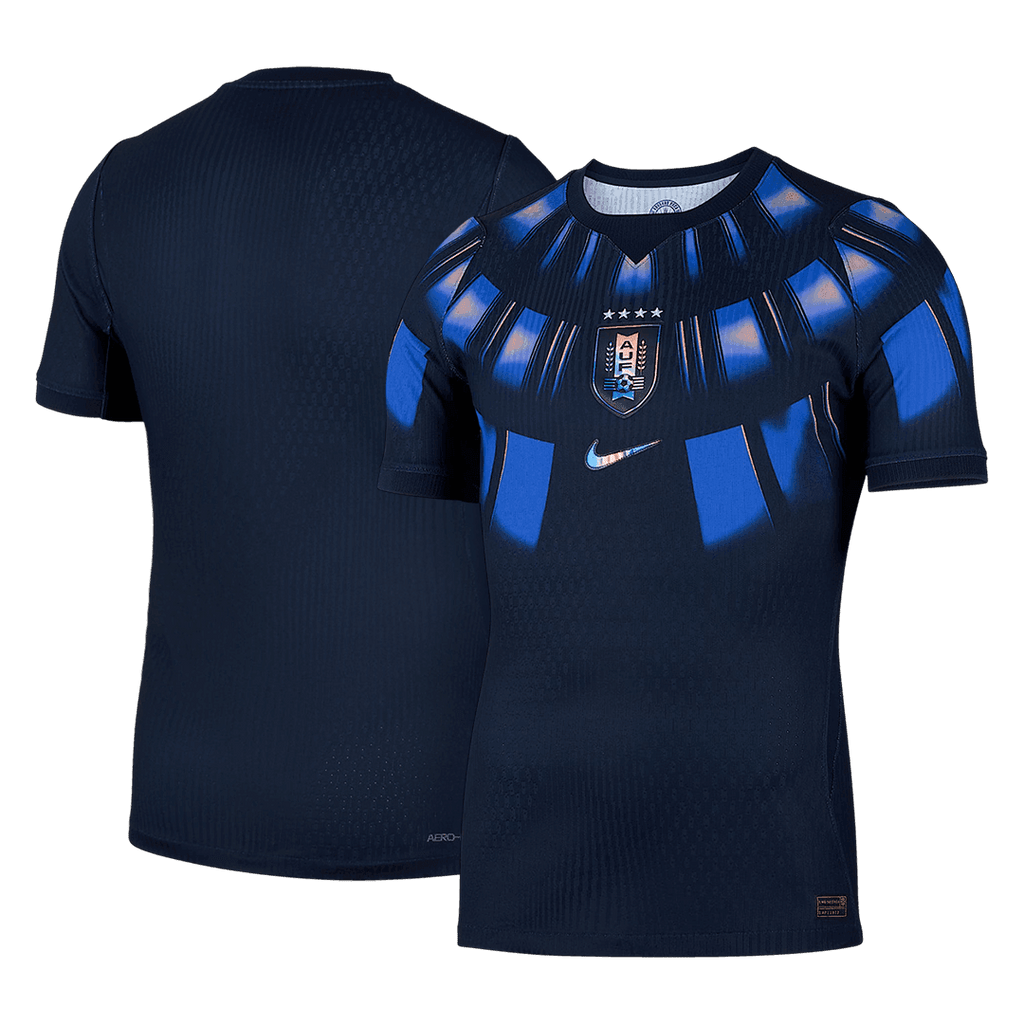 Uruguay Extérieur Maillot - Coupe du Monde 2026 Dark Blue Joueur