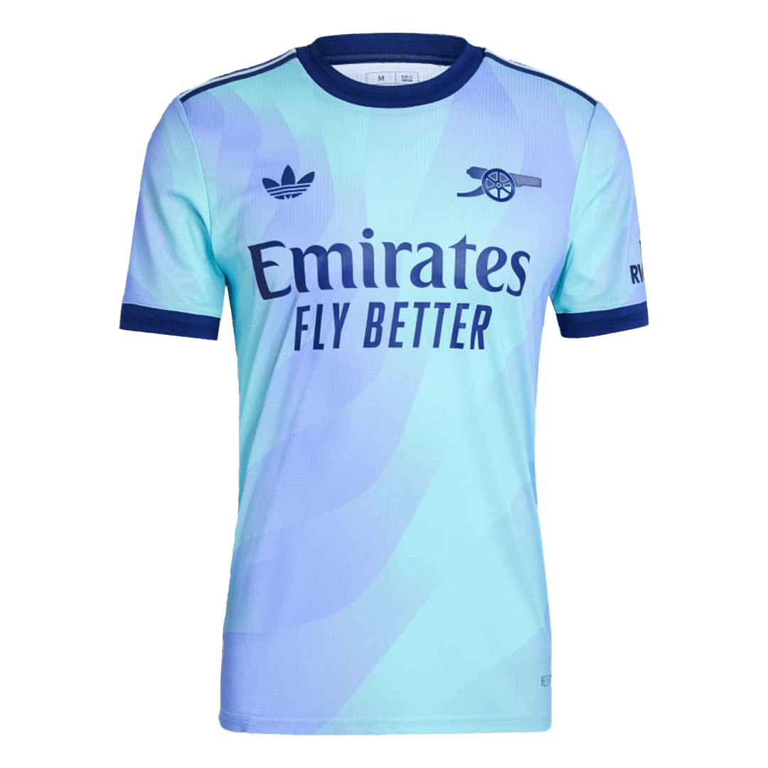 Arsenal Third Maillot 2024/25 Authentique Grande Taille