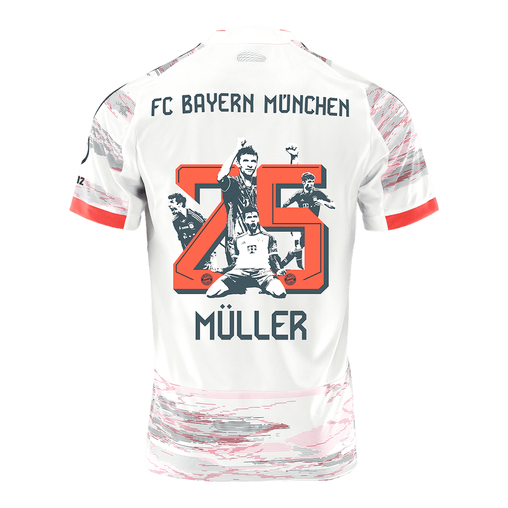 MÜLLER Special #25 Munich Extérieur Maillot 2025/26 Blanc