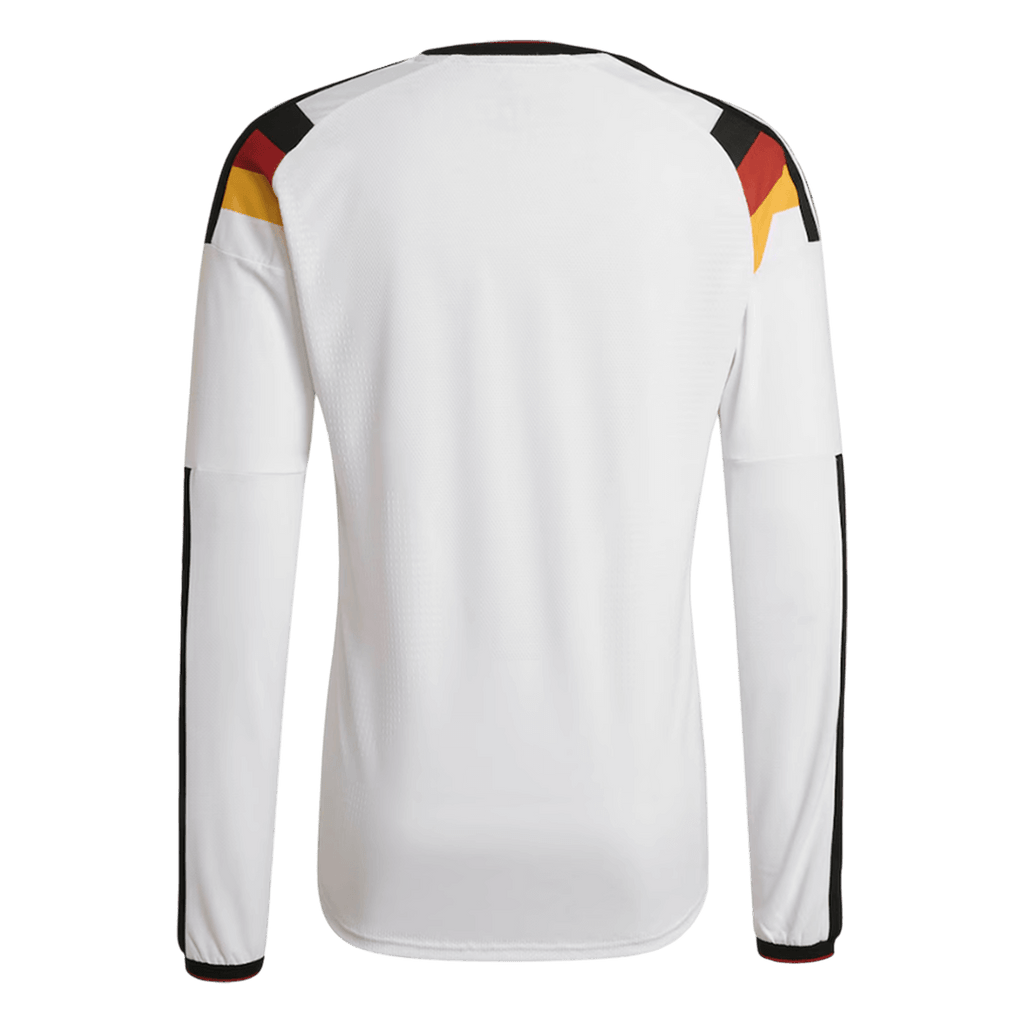Allemagne Domicile Maillot Manches Longues - Coupe du Monde 2026 Blanc Grande Taille