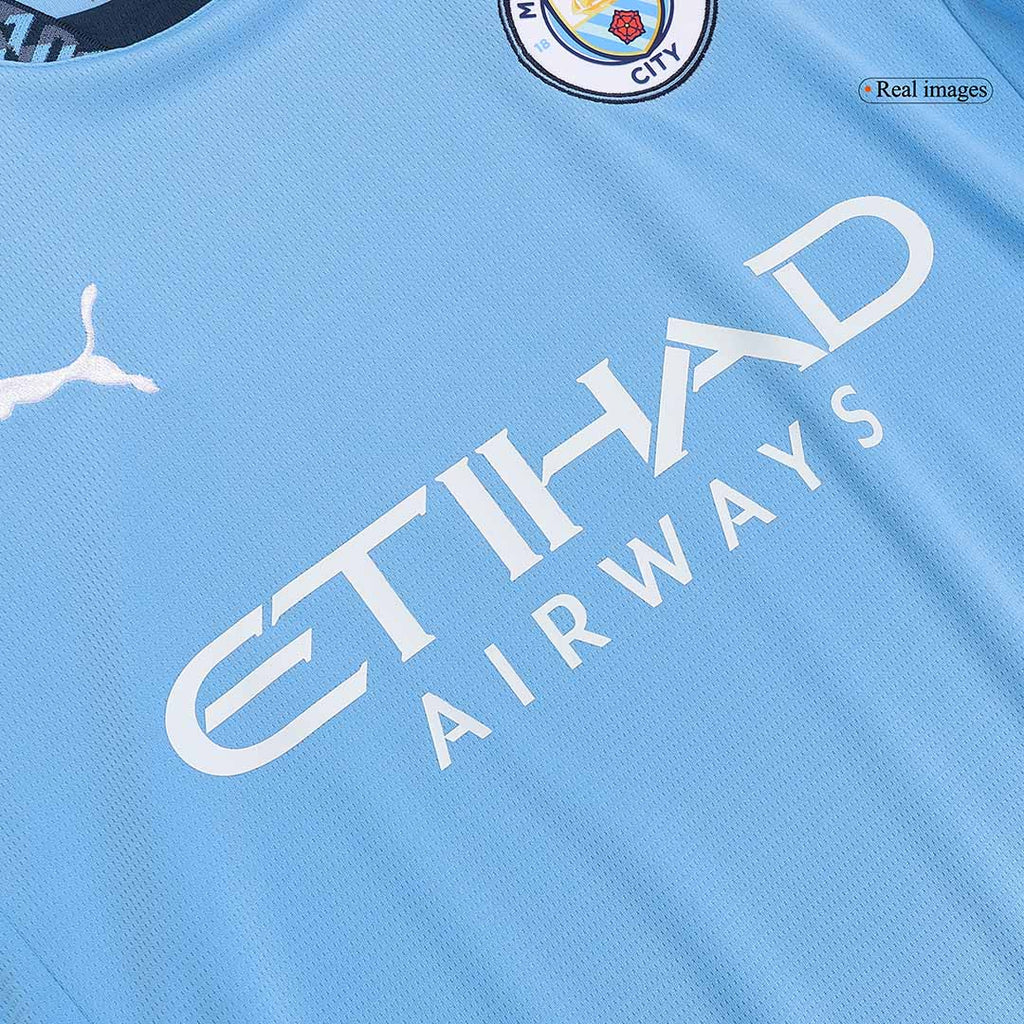 HAALAND #9 Manchester City Domicile Maillot 2024/25 UCL - Super