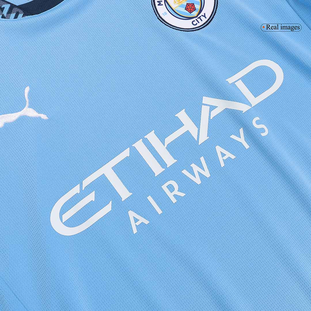 HAALAND #9 Manchester City Domicile Maillot 2024/25 UCL - Super
