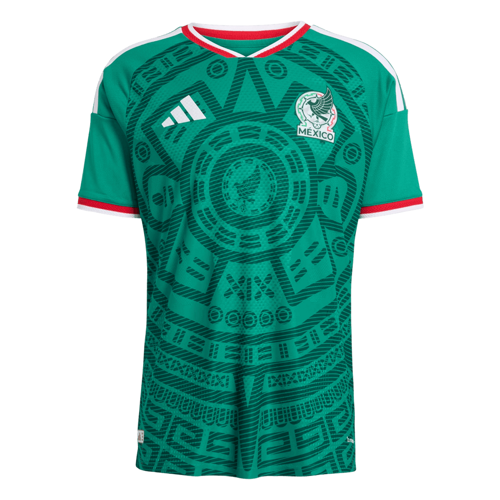 Vente Flash Mexique Domicile Maillot Coupe du Monde 2026 Vert Joueur
