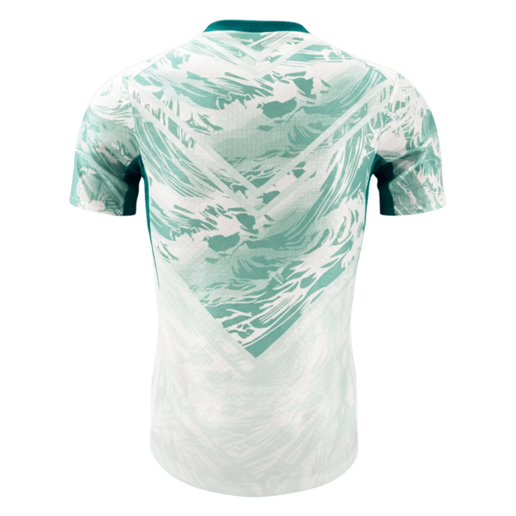 Portugal Extérieur Maillot Coupe du Monde 2026 White&Green Joueur Grande Taille
