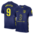 SØRLOTH #9 Atlético Extérieur Maillot 2025/26 Bleu marine Joueur