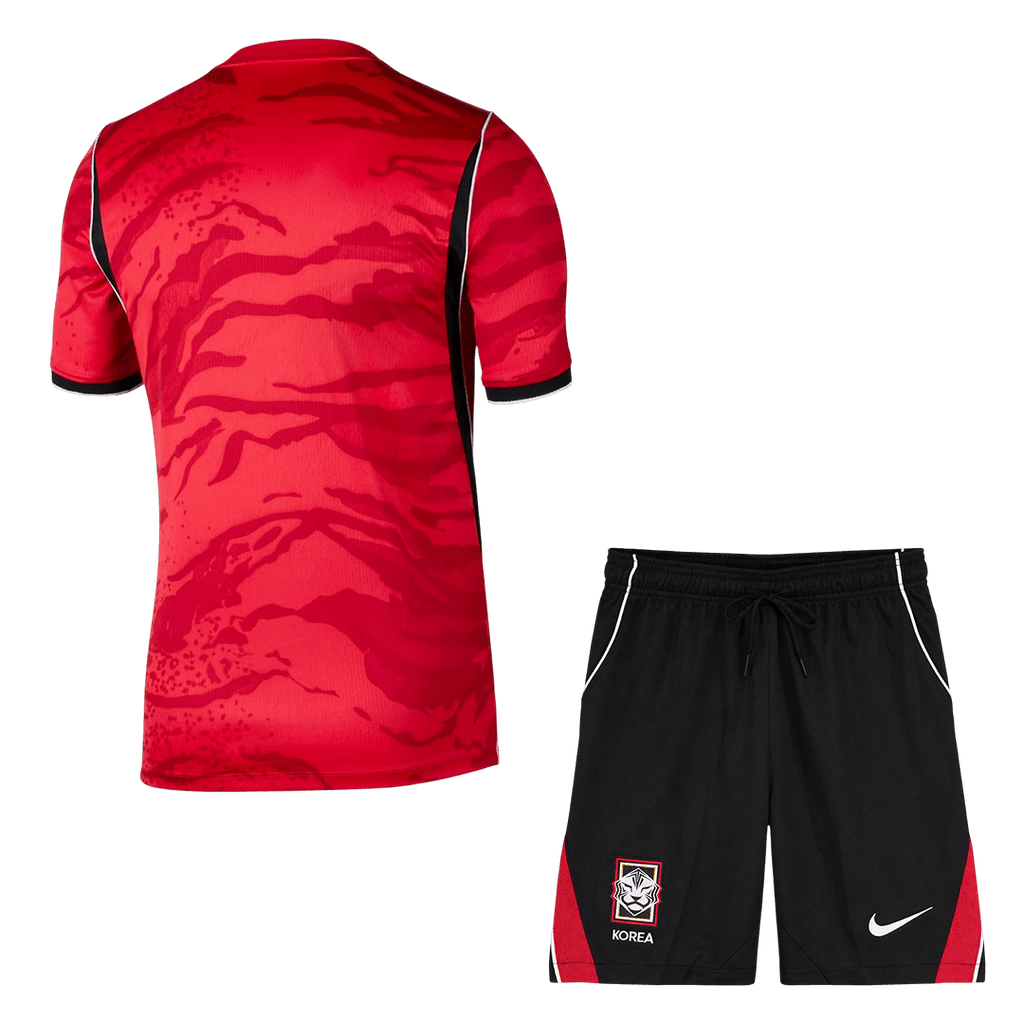 Corée du Sud Domicile Maillot Kit - Coupe du Monde 2026 Rouge&Noir