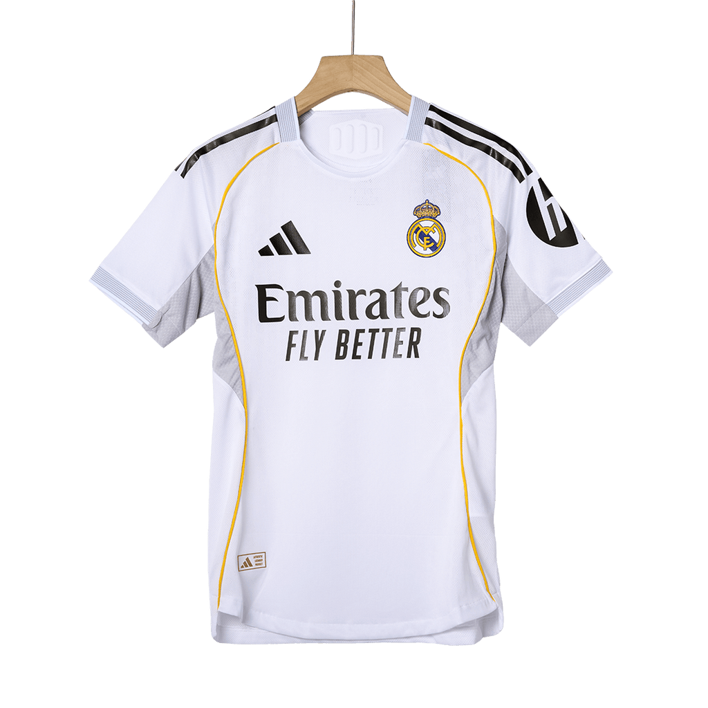 HUIJSEN #24 Real Madrid Domicile Maillot 2025/26 Authentique