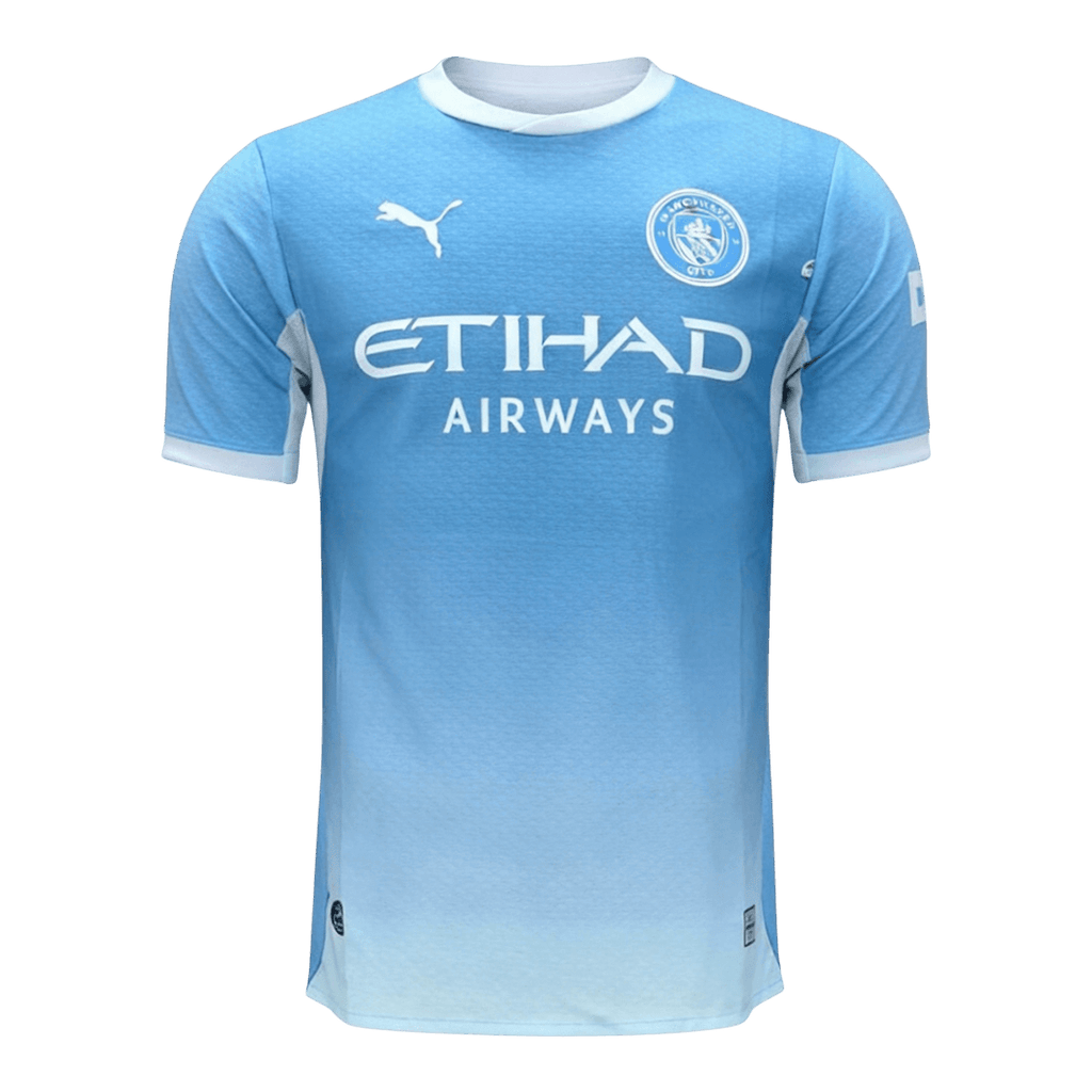 Manchester City Domicile Maillot 2026/27 Bleu Grande Taille