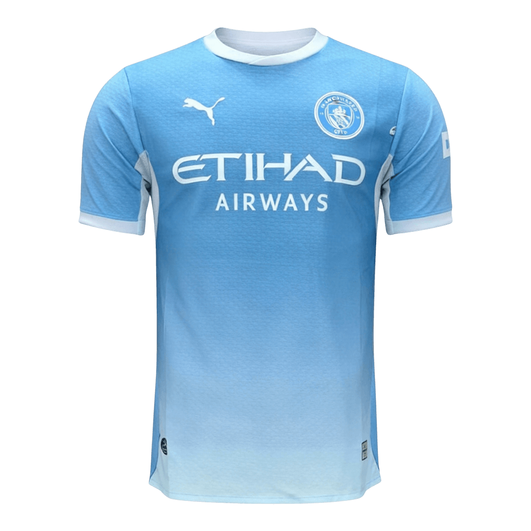 Manchester City Domicile Maillot 2026/27 Bleu Grande Taille