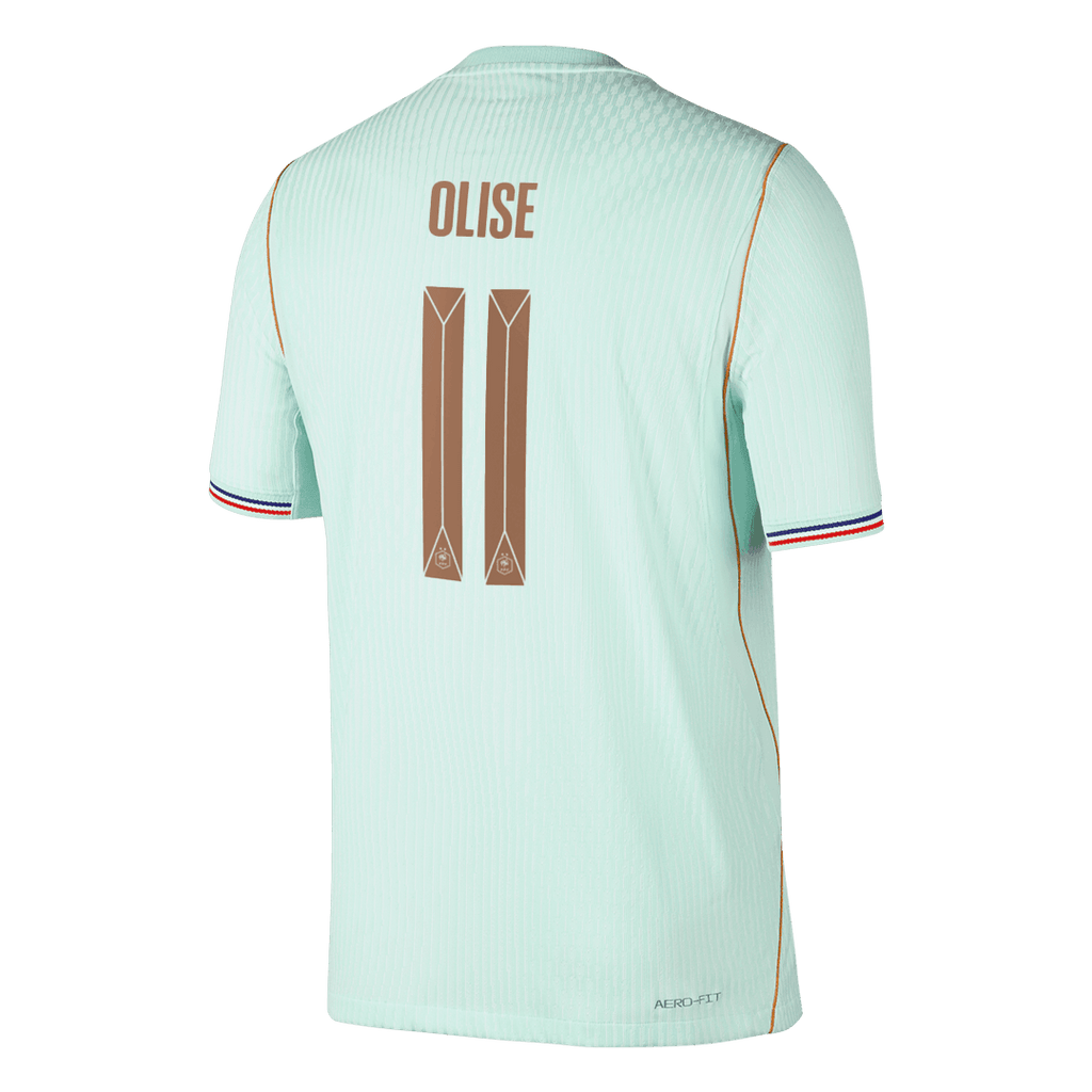 OLISE #11 France Extérieur Maillot - Coupe du Monde 2026 Vert Joueur