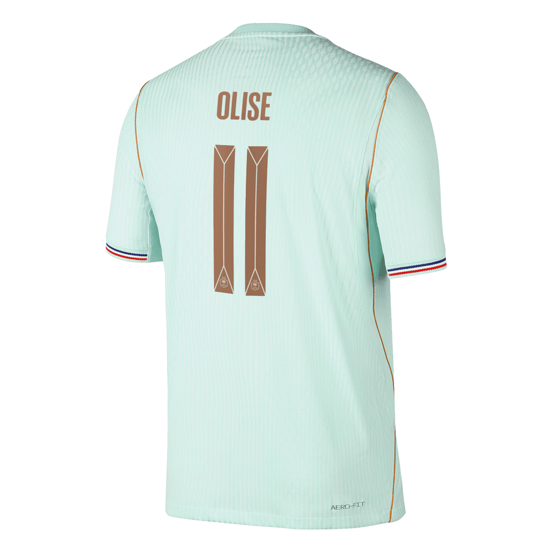 OLISE #11 France Extérieur Maillot - Coupe du Monde 2026 Vert Joueur