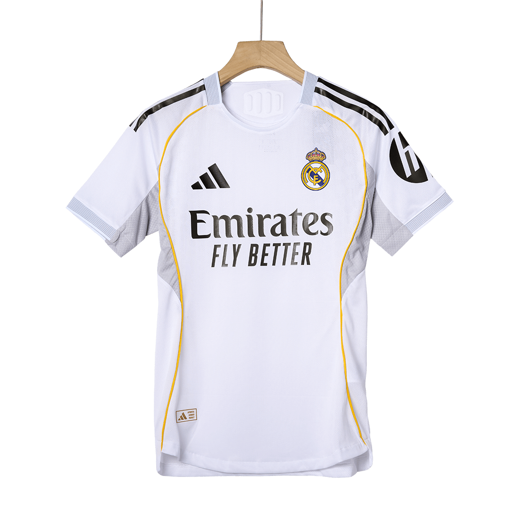 TCHOUAMENI #14 Real Madrid Domicile Maillot 2025/26 Blanc Authentique