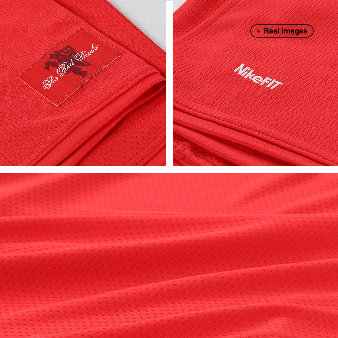 Retro RONALDO #7 Manchester United Domicile Maillot 2007/08