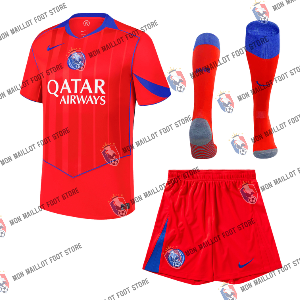 Third Maillot Kit 2025/26 Rouge