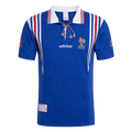 Retro France Domicile Maillot 1996 Bleu