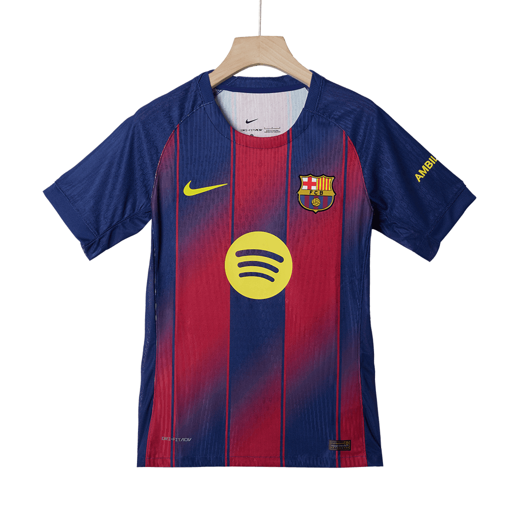 KOUNDE #23 Barcelone Domicile Maillot 2025/26 Rouge et Bleu Authentique