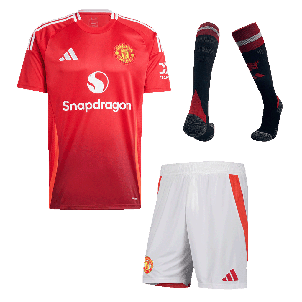 Manchester United Domicile Maillot Kit 2024/25 - Super