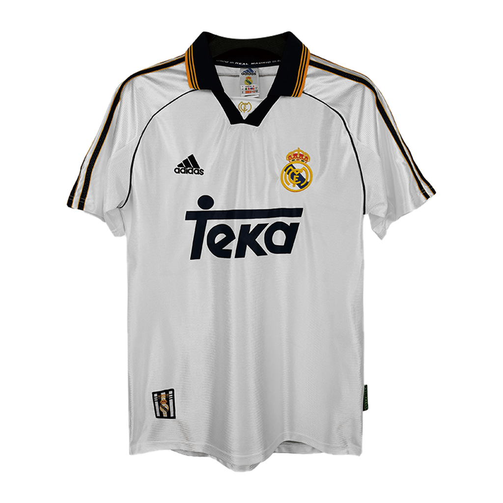 RAUL #7 Retro Real Madrid Domicile Maillot 99/00