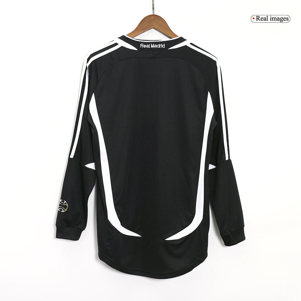 Retro Real Madrid Extérieur Maillot Manches Longues 2006/07