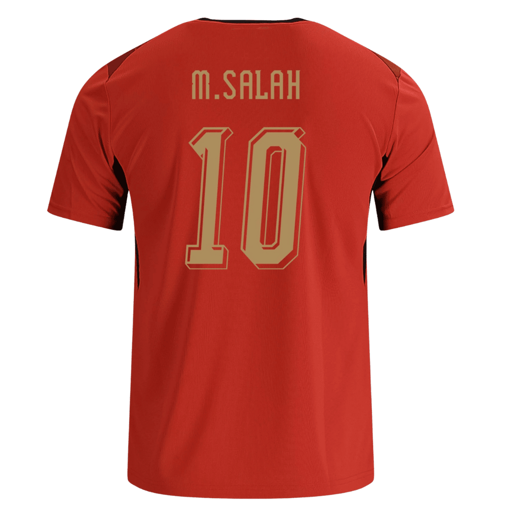 M.SALAH #10 Egypte Domicile Maillot - Coupe du Monde 2026 Rouge
