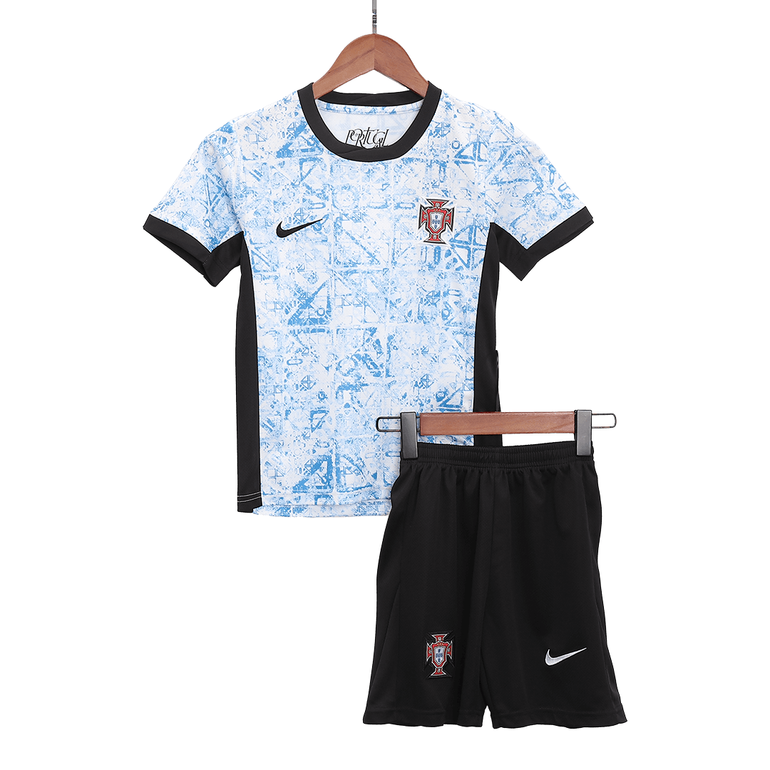 Portugal Extérieur Maillot Kit 2024 Enfant