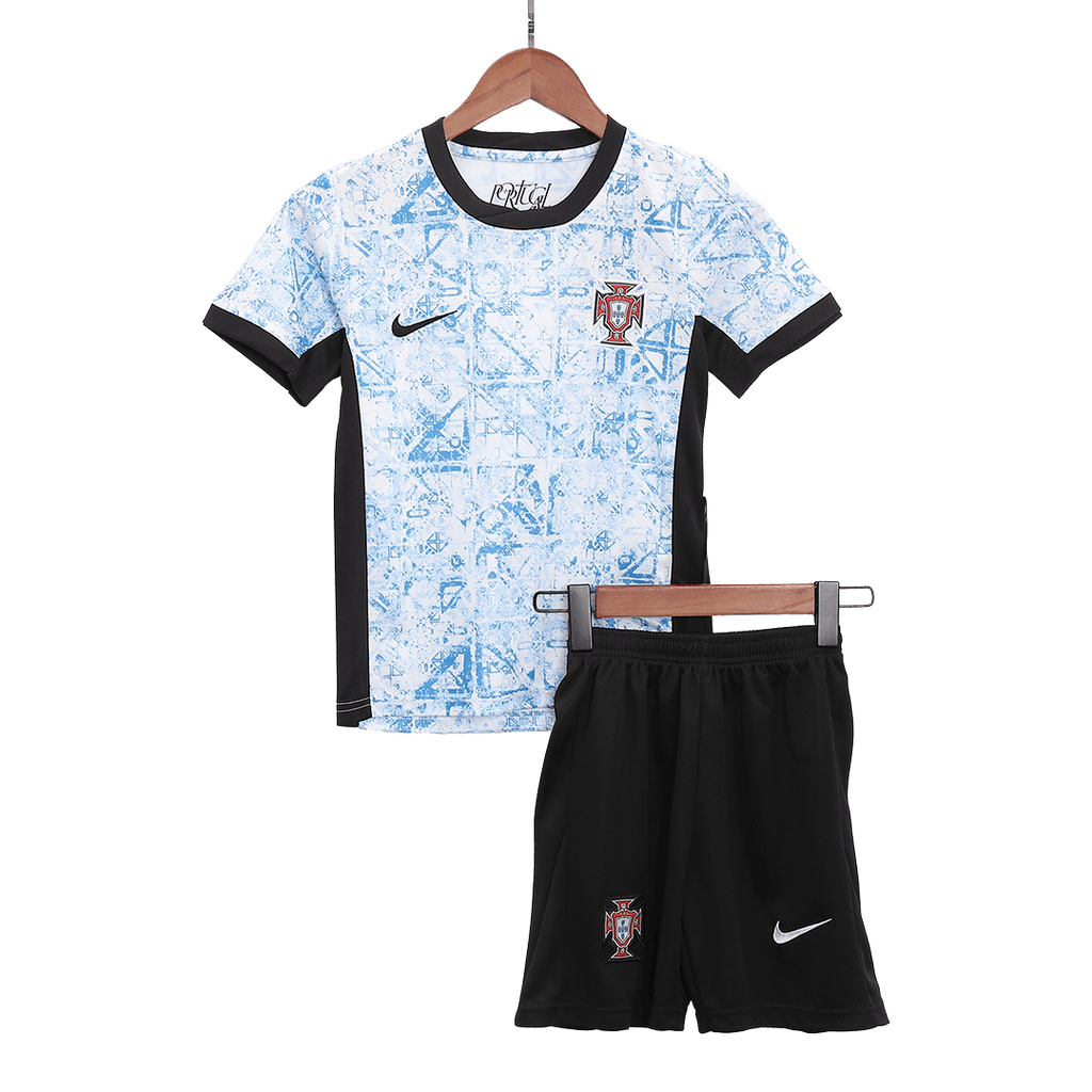 Portugal Extérieur Maillot Kit 2024 Junior